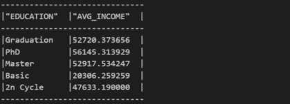 图 3.20 – AVG_INCOME 别名