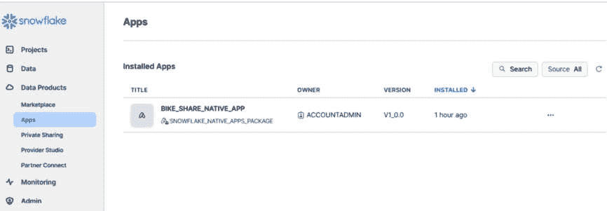 图 7.29 – 已安装应用程序列表
